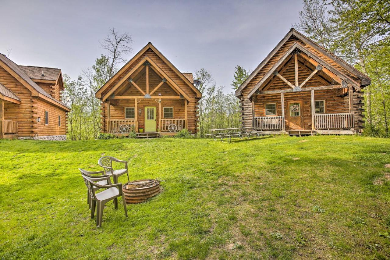 Resort Cabin With Fire Pit Golf, Hike And Play! Rothbury Luaran gambar
